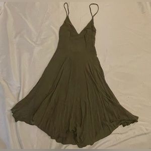 Lulus army green dress size S
